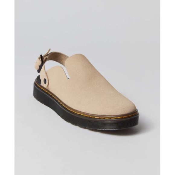 NIB Dr. Marten’s Carlson Suede Slingback Mule - Men’s Shoe 10 - Women’s Shoe 11 - Picture 1 of 7
